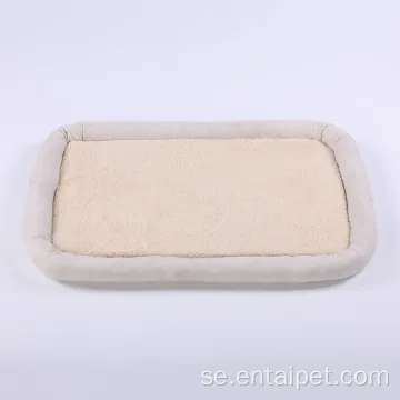Valp borttagbara kuddar säng varm tvättbar fleece matta